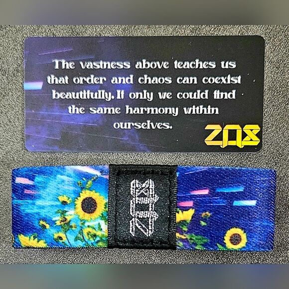 ZOX "CELESTIAL HARMONY" #425 CELESTIAL SECRETS GOLDIE Med Collectible Wristband - Picture 2 of 5